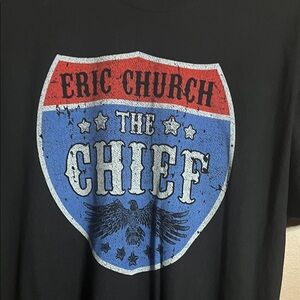 Eric Church concert Tshirt the outsiders revival tour